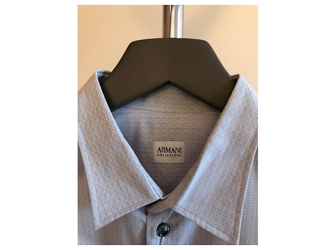 Camicia grigia Armani Collezioni - vista 3