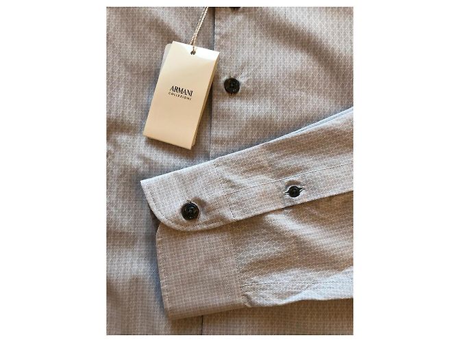 Camicia grigia Armani Collezioni - vista 5