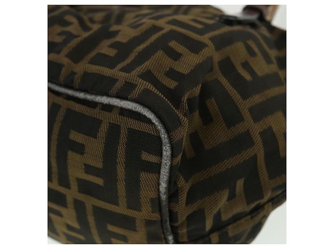 FENDI Zucca Borsa a Mano in Tela Marrone Auth fm1810 - vista 15
