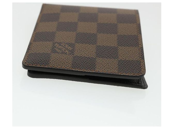 LOUIS VUITTON Damier Ebene Portefeuille Slender Bifold Wallet N61208 LV 33233A - vue 4