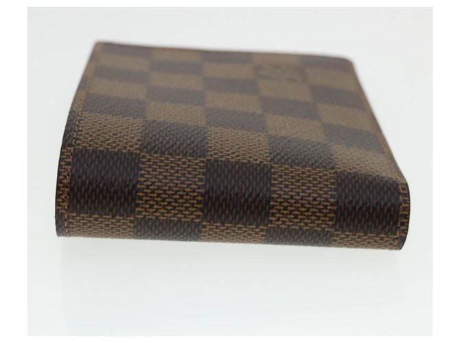 LOUIS VUITTON Damier Ebene Portefeuille Slender Bifold Wallet N61208 LV 33233A - vue 6