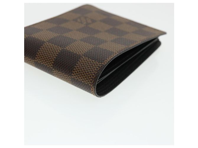 LOUIS VUITTON Damier Ebene Portefeuille Slender Bifold Wallet N61208 LV 33233A - vue 7