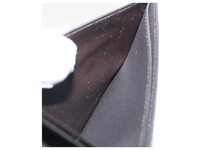 LOUIS VUITTON Damier Ebene Portefeuille Slender Bifold Wallet N61208 LV 33233A - vue 9