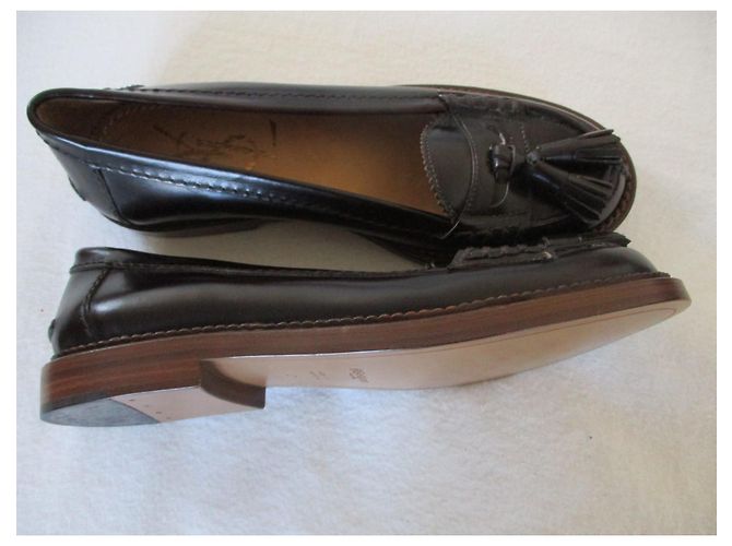 Yves Saint Laurent Mocassino cuore marrone, 37IT. Marrone scuro - vista 2