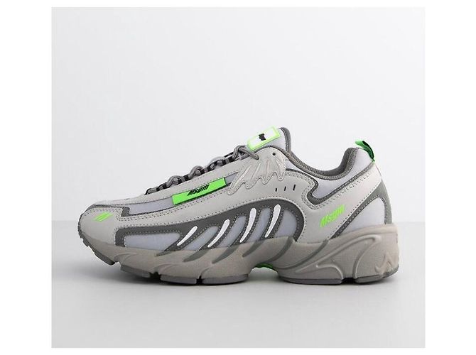 Nuove sneakers Msgm x Fila Grigio - vista 2