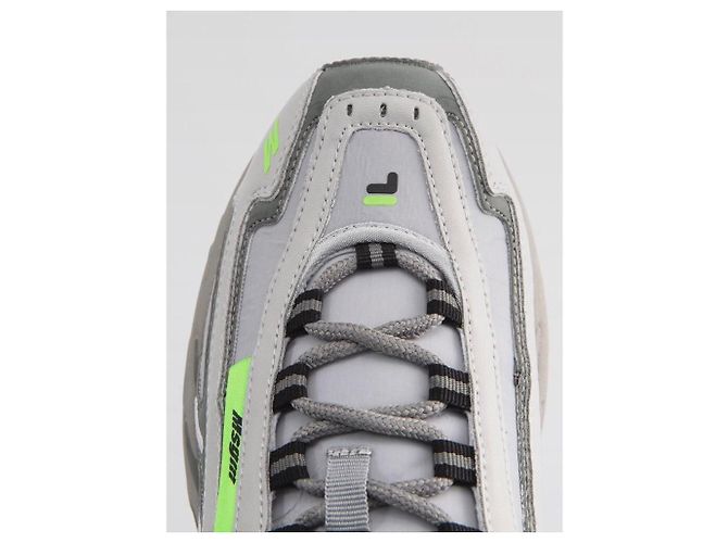 Nuove sneakers Msgm x Fila Grigio - vista 3