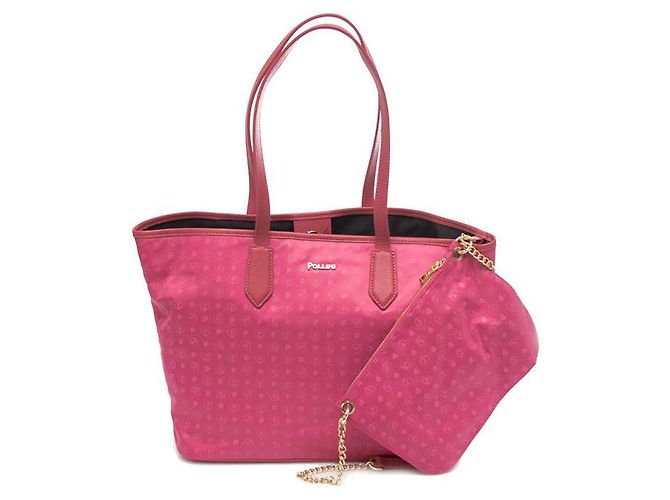 Pollini nova bolsa rosa - vista 2