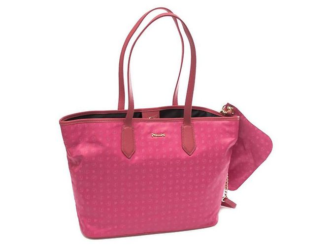 Pollini nova bolsa rosa - vista 3