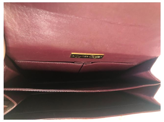 Borsa Cartier Must de Cartier Rosso Scuro Scamosciata Bordò - vista 4