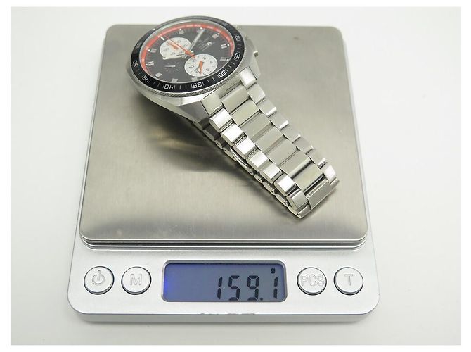 Autre Marque RELÓGIO DE JUNGHANS 1972 SOLAR CHRONOusado 14/4202.44 quartzo ct 43 MM + CAIXA DE RELÓGIO - vista 5