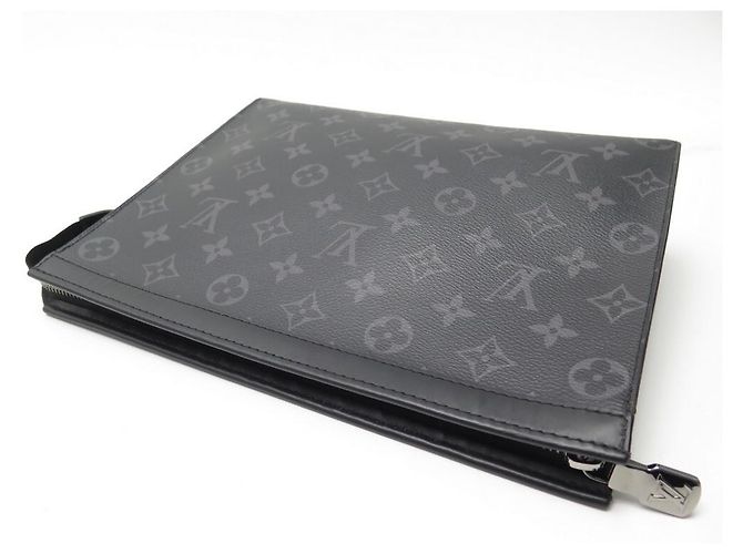 NEUE LOUIS VUITTON REISETASCHE IN CANVAS MONOGRAMM ECLIPSE TASCHE Schwarz - Ansicht 3