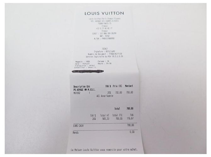 NEUE LOUIS VUITTON REISETASCHE IN CANVAS MONOGRAMM ECLIPSE TASCHE Schwarz - Ansicht 8