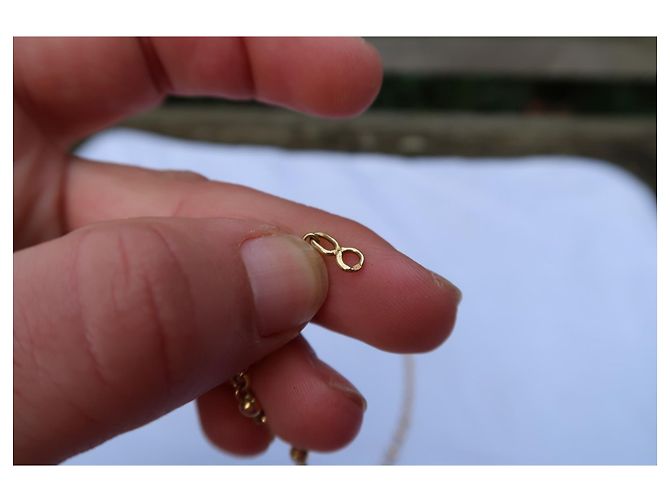 Autre Marque Collana Marsiglia in oro giallo 750 D'oro - vista 6