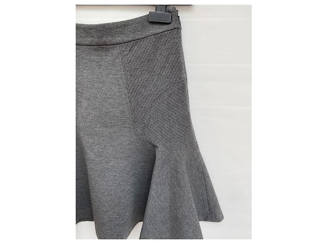 Falda Diane Von Furstenberg Gris - vista 4