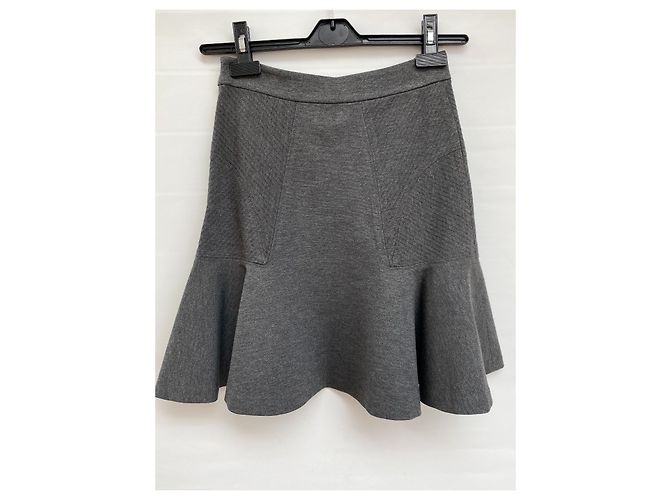 Falda Diane Von Furstenberg Gris - vista 6