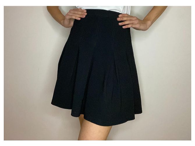 Falda Diane Von Furstenberg Negro - vista 2