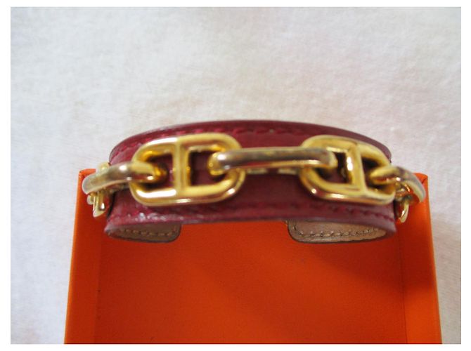 Hermès Braccialetto di ancoraggio a catena. Gold hardware - vista 2