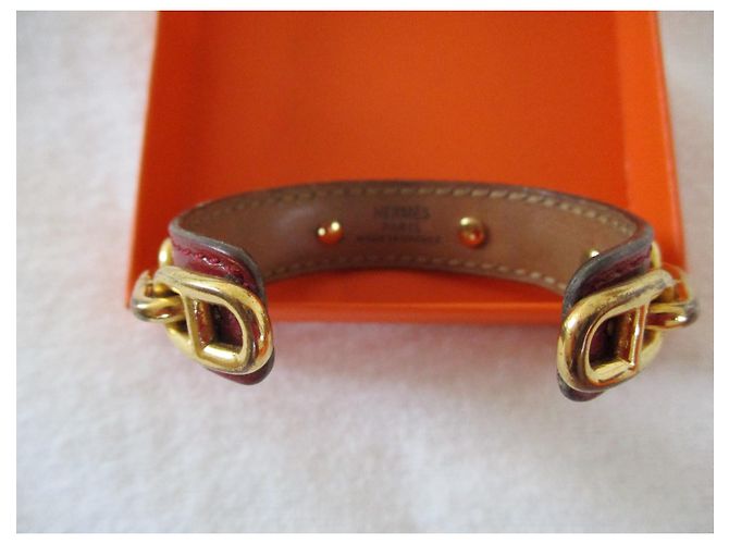 Hermès Braccialetto di ancoraggio a catena. Gold hardware - vista 3