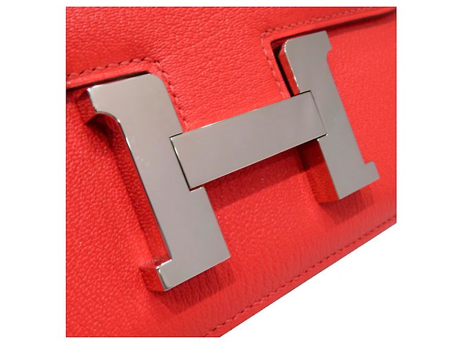 Hermès Rote Mini Epsom Constance 18 - Ansicht 7