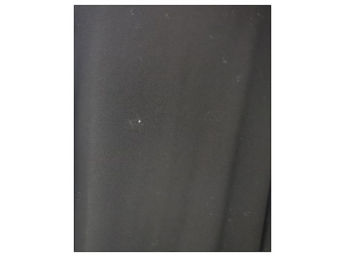 VESTIDO MAJE CON CUELLO EN CONTRASTE DE ACETATO NEGRO - vista 8