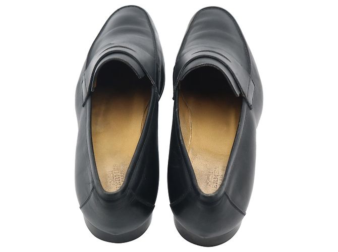 Hermès Hermes Tokyo Loafers in Black Leather - view 3