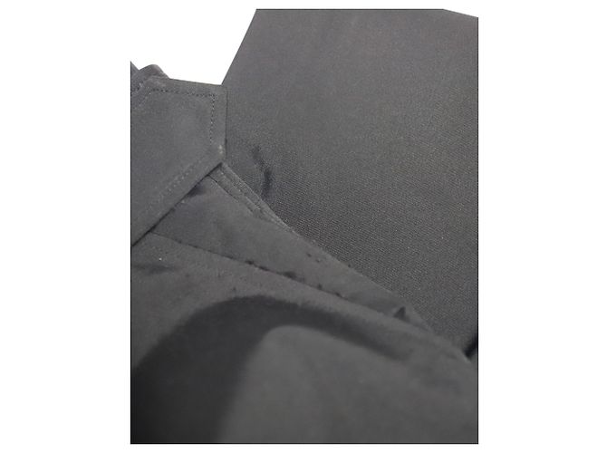 A.L.C Pantalones con cinturón ALC de acetato negro - vista 7