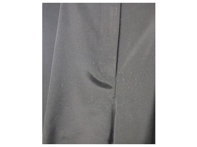 A.L.C Pantalones con cinturón ALC de acetato negro - vista 9