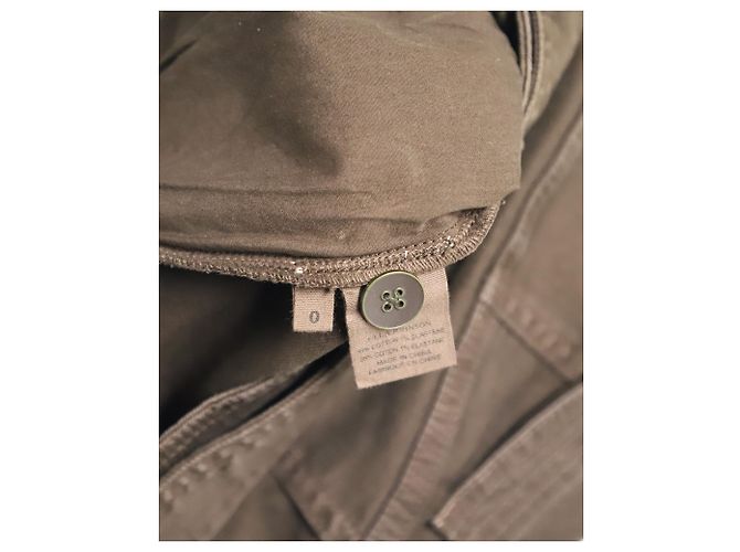 Vaqueros tapered de talle alto Carmen de Ulla Johnson en algodón marrón Castaño - vista 7