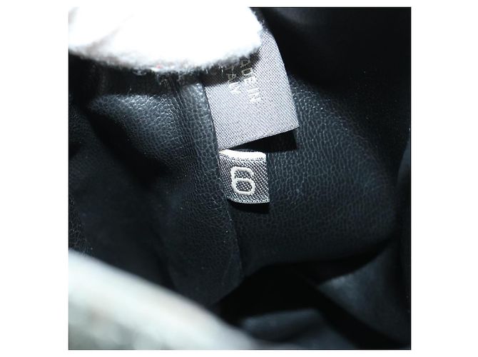 BALLY Matelasse Rucksack Leder Silber Auth am3396 - Ansicht 11