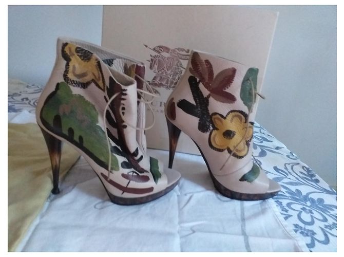 Burberry Prorsum BOTINES PINTADOS A MANO - vista 2