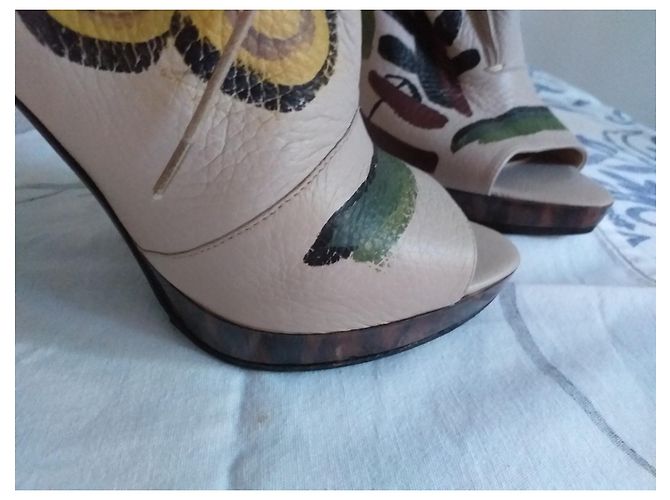 Burberry Prorsum BOTINES PINTADOS A MANO - vista 5