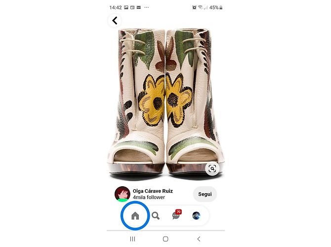 Burberry Prorsum BOTINES PINTADOS A MANO - vista 7