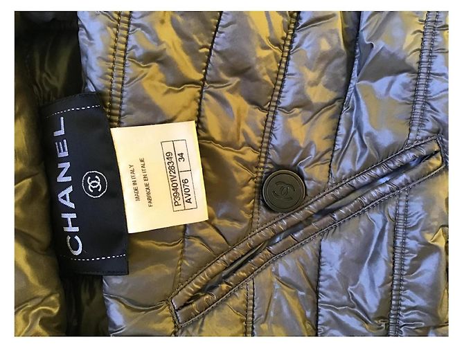Chanel Steppjacke grau - Ansicht 5