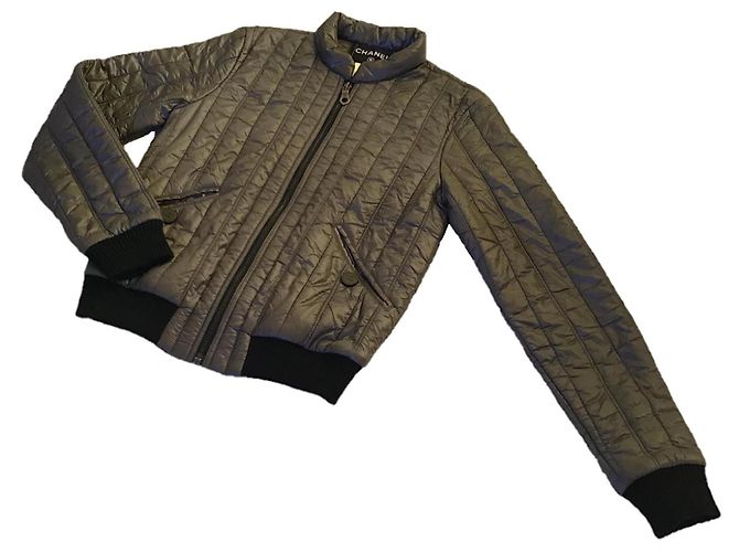 Chanel Steppjacke grau - Ansicht 6