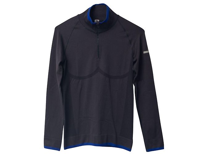 Autre Marque Giacca Stella McCartney For Adidas Half Zip in nylon grigio Stampa python - vista 5