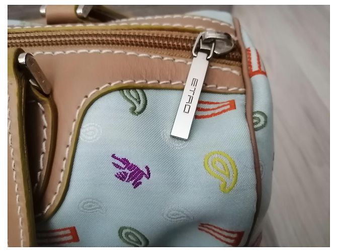 Etro Tote Bag Baby Blue aus Polyester Blau - Ansicht 6