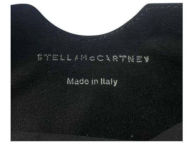 Stella Mc Cartney Custodia per iPad Stella McCartney Falabella in pelle nera Nero - vista 5