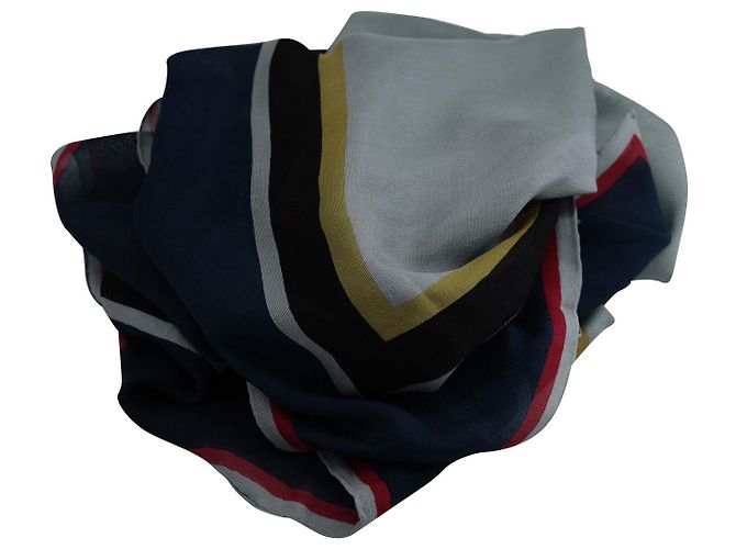 Sciarpa Dries Van Noten in seta multicolore - vista 2