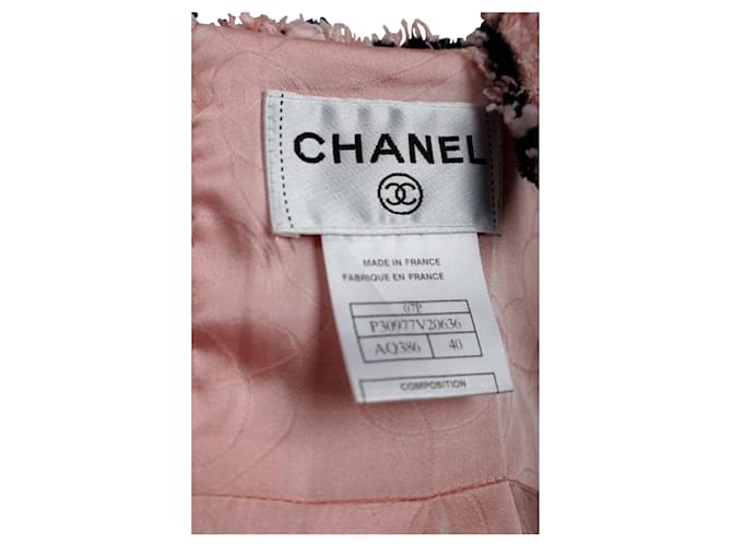 Chanel Pink Bouclé Mini Dress & Jacket Ensemble ref.731263 Joli Closet