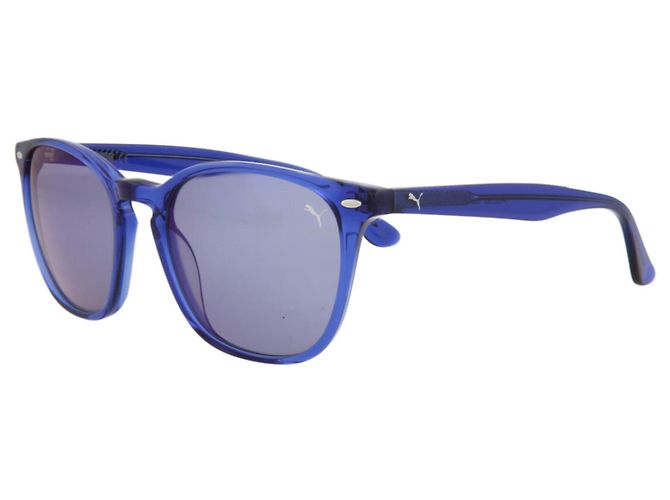 Puma Sonnenbrille mit rundem Rahmen aus Acetat - Ansicht 2