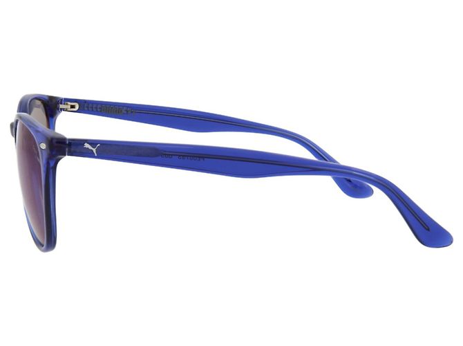 Puma Sonnenbrille mit rundem Rahmen aus Acetat - Ansicht 3
