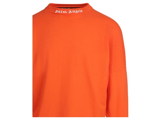 Palm Angels Long Sleeve Logo T-Shirt - view 3