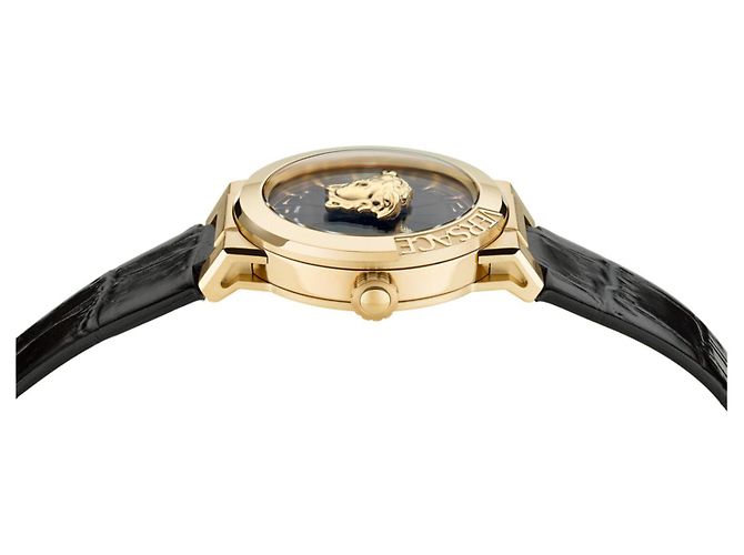 Versace Medusa Infinite Lederuhr Golden Metallisch - Ansicht 2