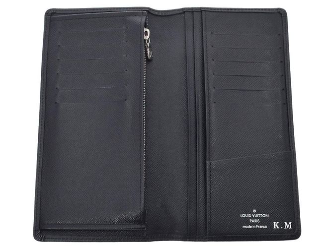 Louis Vuitton Portefeuille Brazza Negro - vista 3
