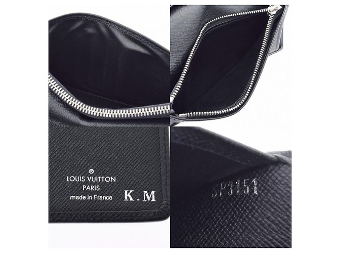 Louis Vuitton Portefeuille Brazza Negro - vista 4