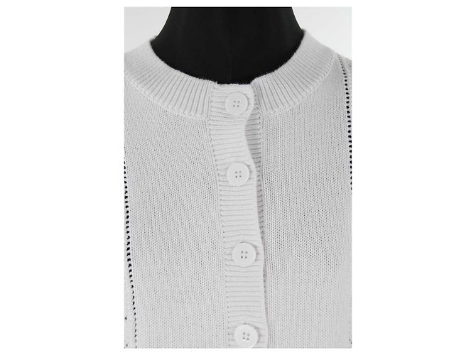 Petite Mendigote Suéter/Cárdigan 36 Blanco - vista 4