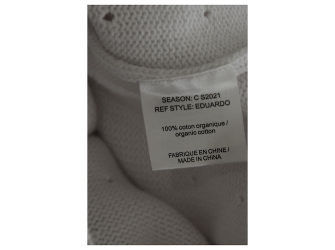 Petite Mendigote Suéter/Cárdigan 36 Blanco - vista 6