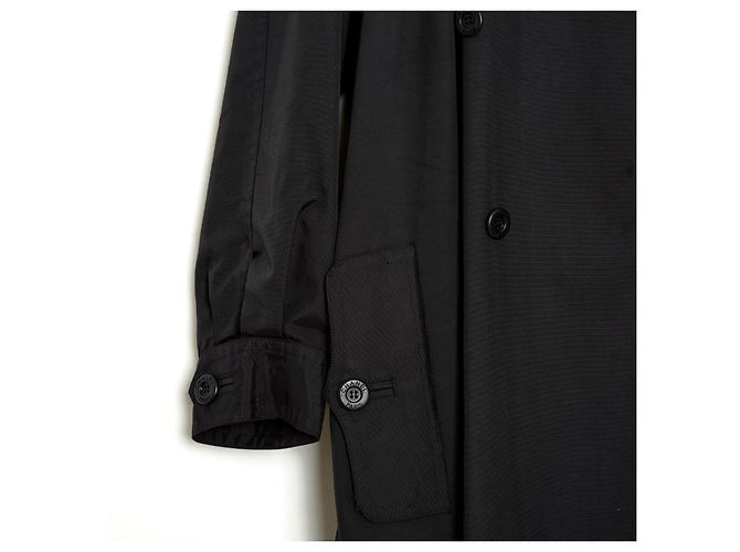 Chanel 80S TRENCH IN SETA NERO IN40/42 - vista 3
