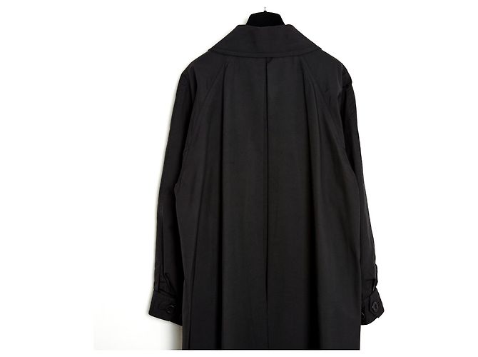 Chanel 80S TRENCH IN SETA NERO IN40/42 - vista 4