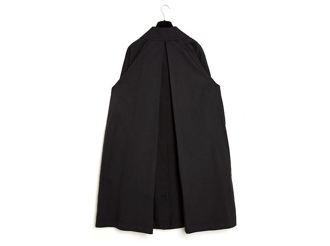 Chanel 80S TRENCH IN SETA NERO IN40/42 - vista 5